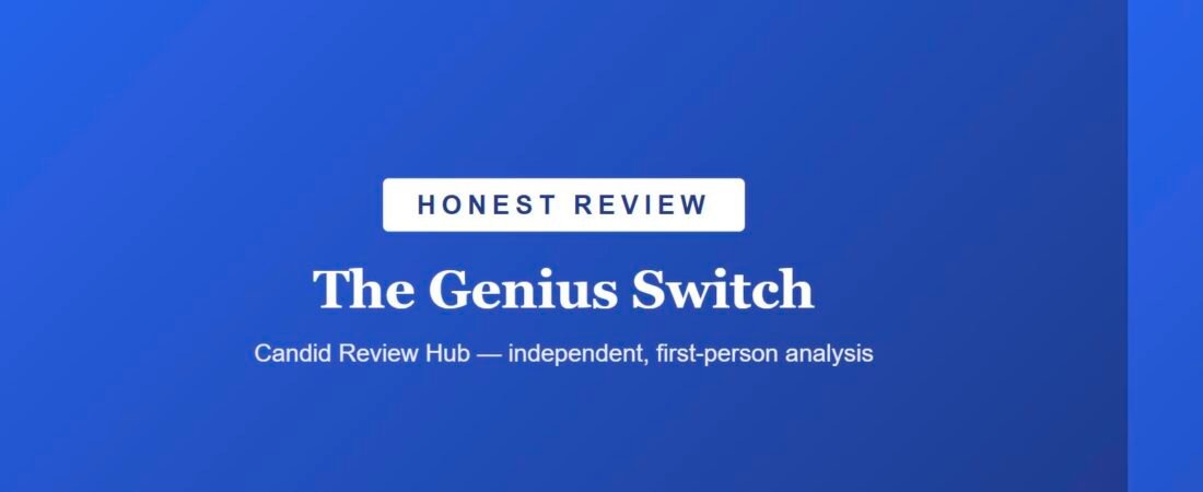 The Genius Switch Review: What It Is, How It Works, and What to Know Before You Buy